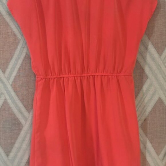 Cute Pink Cross V Neck Dress Forever 21 Essentials - Picture 5 of 5